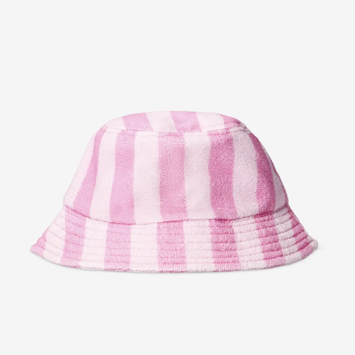 Flying Tiger Rosa Frotté bucket hat för vuxna - En storlek^ Andra Modetillbehör