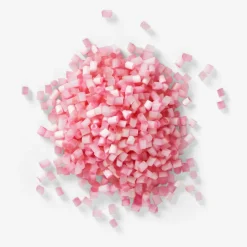 Flying Tiger Rosa glaspärlor samling - 50g^ Pärlor|Vänskapsarmband