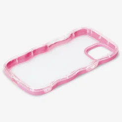 Flying Tiger Rosa vågigt fodral för Iphone 15^ Covers|Andra Modetillbehör