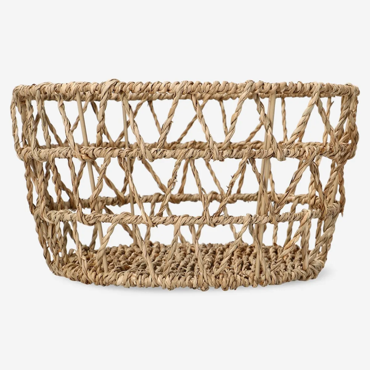Flying Tiger Rund korg av sjögräs - 25 cm^ Hemorganisering|Badrumsorganisering