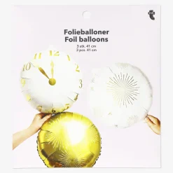 Flying Tiger Runda folieballonger - 3 st^ Ballonger