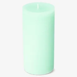 Flying Tiger Rustikt grönt blockljus - 12 cm^ Midsommar|Ljus