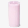 Flying Tiger Rustikt rosa blockljus - 12 cm^ Midsommar|Ljus