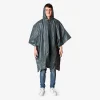 Flying Tiger Rutig regnponcho för vuxna^ Regnkläder