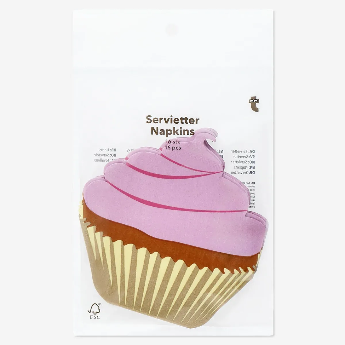 Flying Tiger Servetter för cupcakes - 16 st^ Födelsedag|Festdekorationer