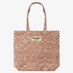 Flying Tiger Shopperbag tillverkad av naturmaterial^ Tygpåsar