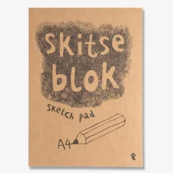Flying Tiger Skissblock med 50 sidor - A4^ Skissböcker & Målardukar|Gåvor För Vuxna