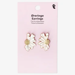 Flying Tiger Stiftörhängen med guldblomma - 2 st^ Smycken & Håraccessoarer|Studentpresenter
