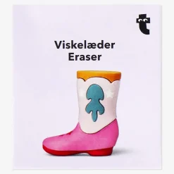 Flying Tiger Suddgummi i form av en cowboystövel^ Andra Skola & Kontor Artiklar