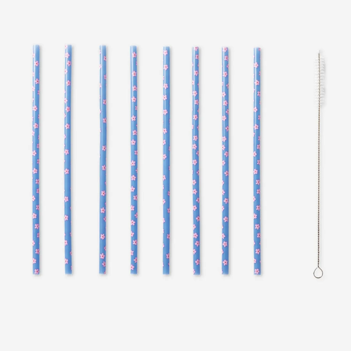 Flying Tiger Sugrör med rosa färgskiftning - 8 st^ Baraccessoarer|Festdekorationer