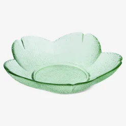 Flying Tiger Tallrik med grön blomma - 17 cm^ Midsommar|Bordsserviser