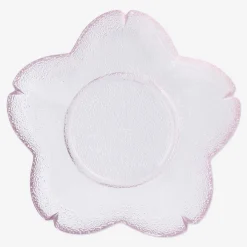 Flying Tiger Tallrik med rosa blommor - 17 cm^ Midsommar|Bordsserviser