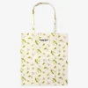 Flying Tiger Totebag med körsbärsblommor^ Tygpåsar|Väskor & Ryggsäckar