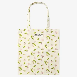Flying Tiger Totebag med körsbärsblommor^ Tygpåsar|Väskor & Ryggsäckar