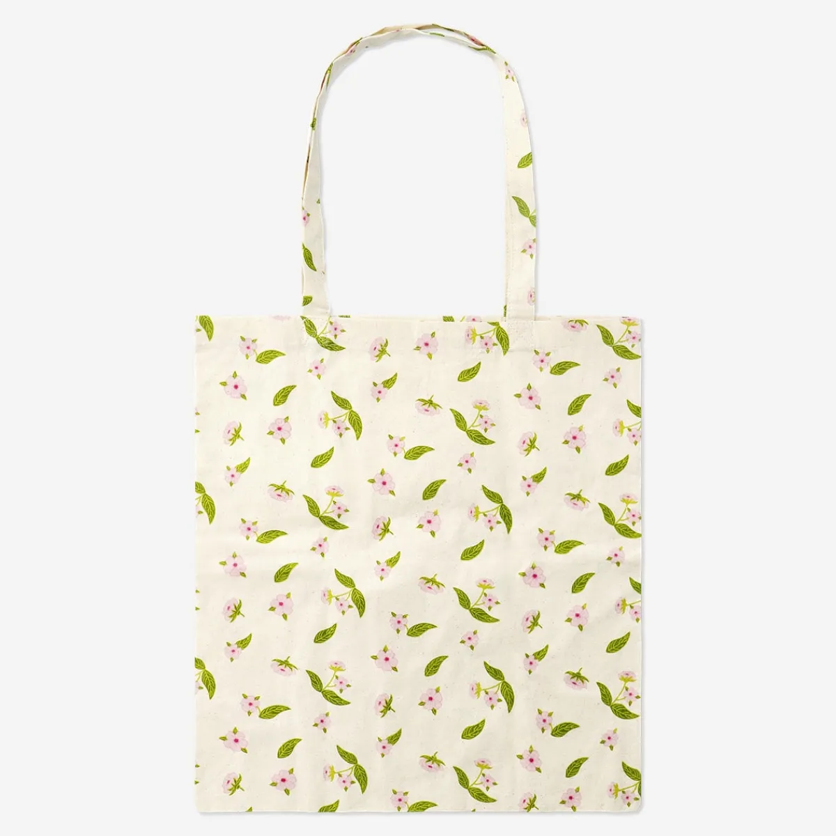 Flying Tiger Totebag med körsbärsblommor^ Tygpåsar|Väskor & Ryggsäckar