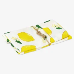 Flying Tiger Tygservetter med citroner - 2 st^Kvinnor Midsommar|Servetter