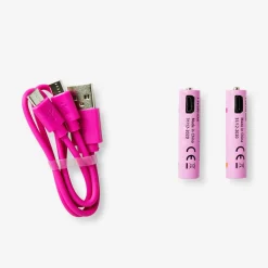 Flying Tiger USB-laddningsbara batterier - AAA^ Hörlurar & Batterier
