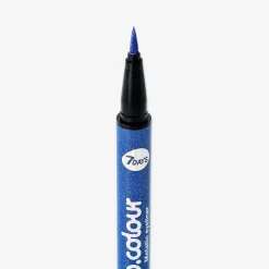 Flying Tiger Vattenfast metallisk eyeliner från 7DAYS B.COLOUR - 01 SNOWMAN^ Makeup|Skönhet