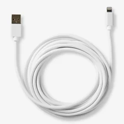 Flying Tiger Vit USB-laddningskabel - Passar Lightning^ Kablar