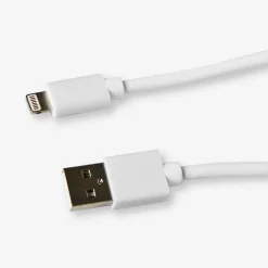 Flying Tiger Vit USB-laddningskabel - Passar Lightning^ Kablar